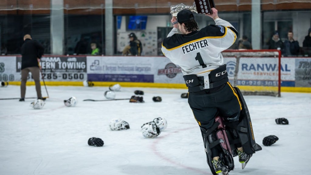 Ethan Fechter was recuited to the Huskies' team from the Western Elite Hockey Showcase. (Street Legal Photography, Facebook)