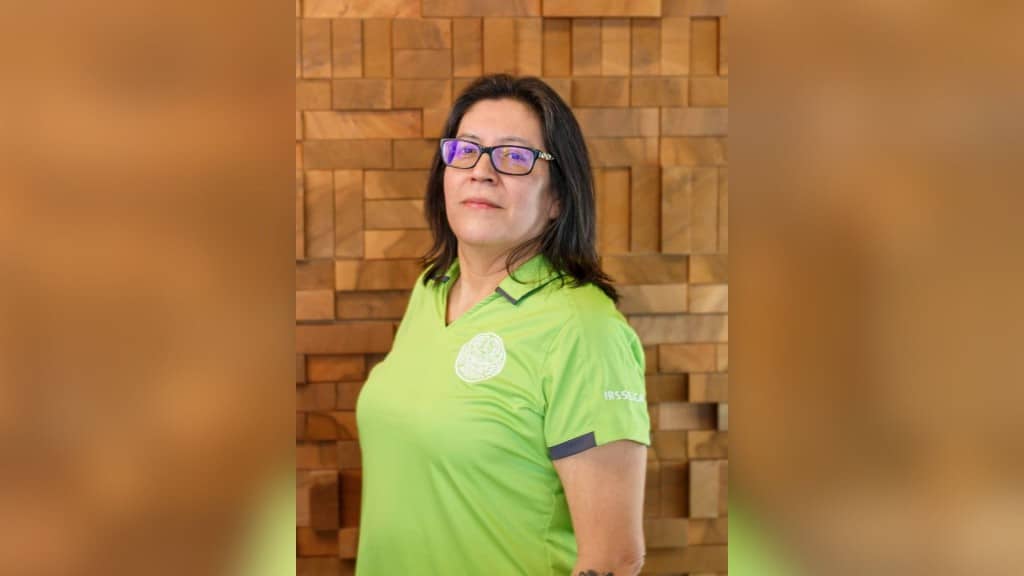 Current image: Connie Greyeyes talked about Red Dress Day on the latest episode of Before the Peace (Indian Residential School Survivors Society)