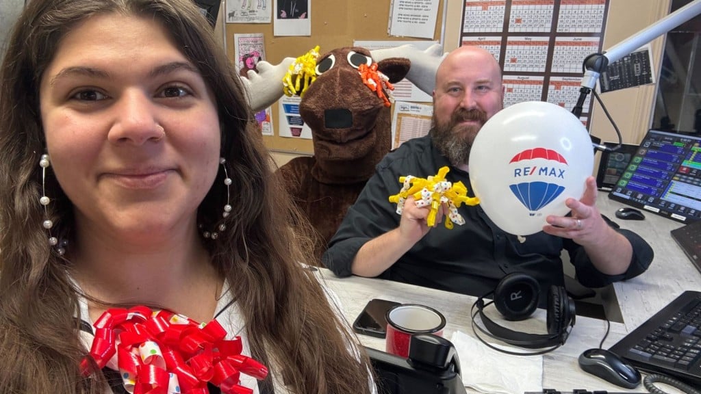 Moose FM hosts Catarina and Dub announcing Block Party's return in 2025. (Moose Media)