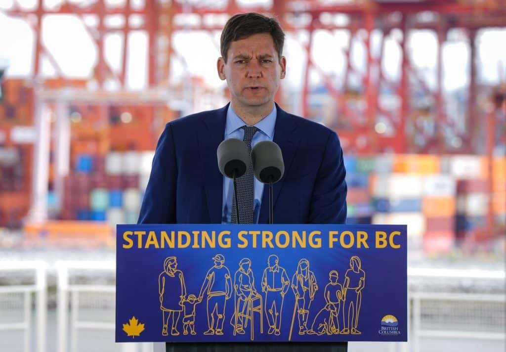 B.C. Premier David Eby. (THE CANADIAN PRESS/Darryl Dyck)