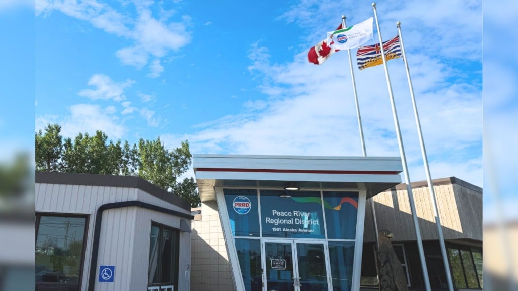 The Peace River Regional District building in Dawson Creek. (PRRD)