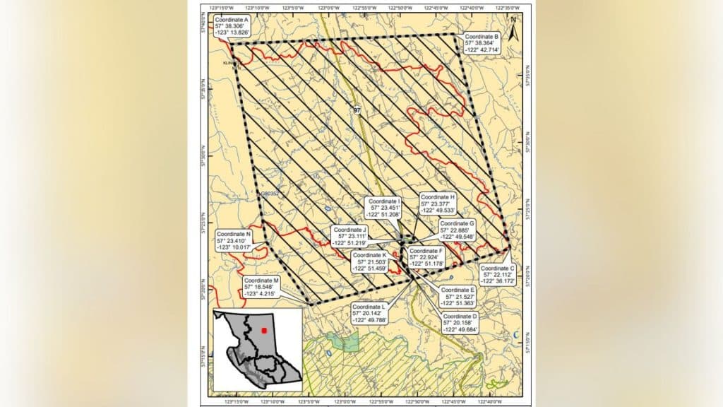 BCWS wildfire area restriction map
