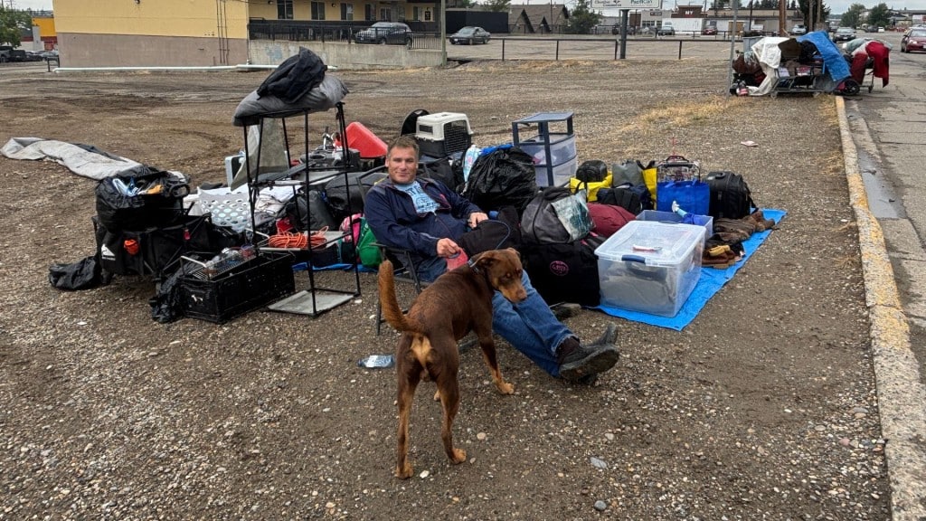 Jefferey Allen Olsen was living at the former encampment. (Max Bowder, Energeticcity.ca)