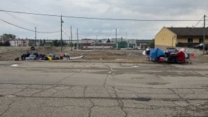 The site of the former encampment. (Max Bowder, Energeticcity.ca)