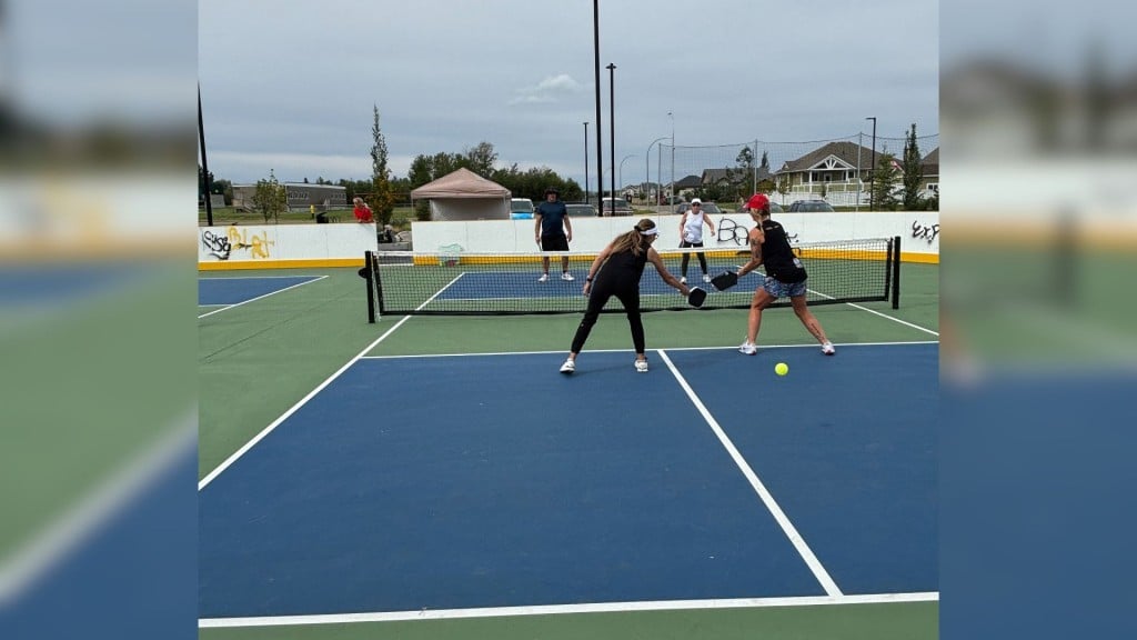 National Pickleball Day 2025 in Fort St. John's Kin Park. (Ed Hitchins, Energeticcity.ca)