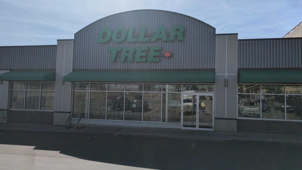 The Dollar Tree in Fort St. John. (Steve Berard, Energeticcity.ca)