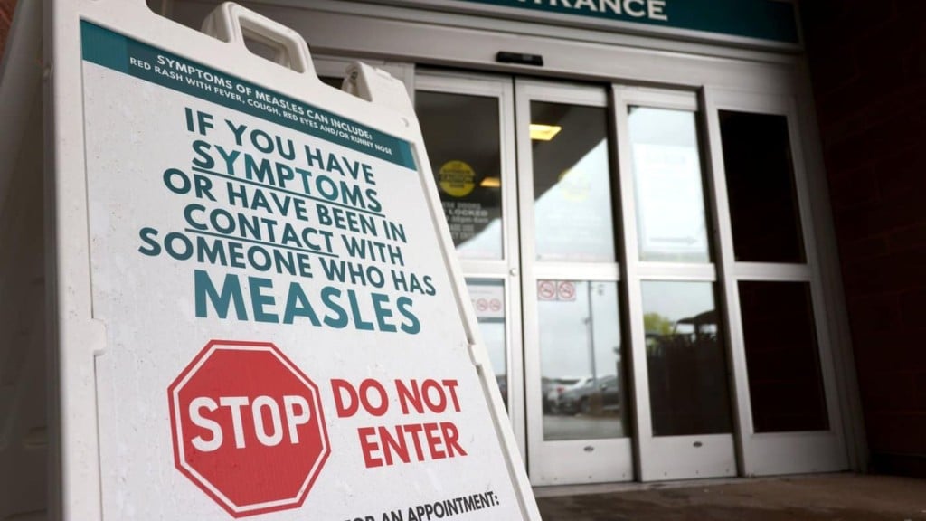 There has been an outbreak of measles in B.C. in 2025. (THE CANADIAN PRESS/Nicole Osborne)