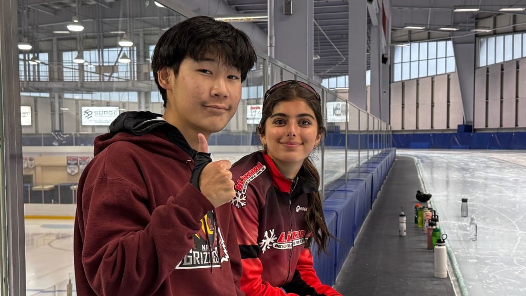 Fort St. John Speed Skating Club's first practice of the 2025/26 season (Ed Hitchins, Energeticcity.ca)