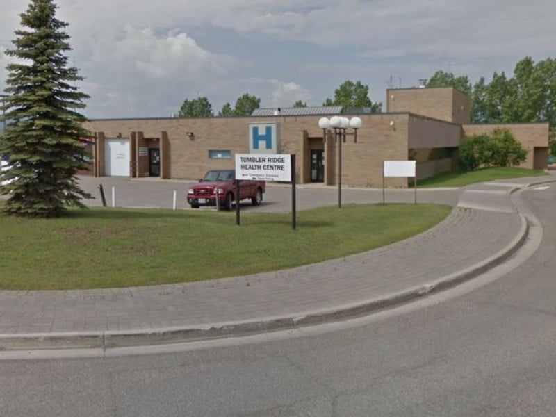 Tumbler Ridge Health Centre. (Google Maps)