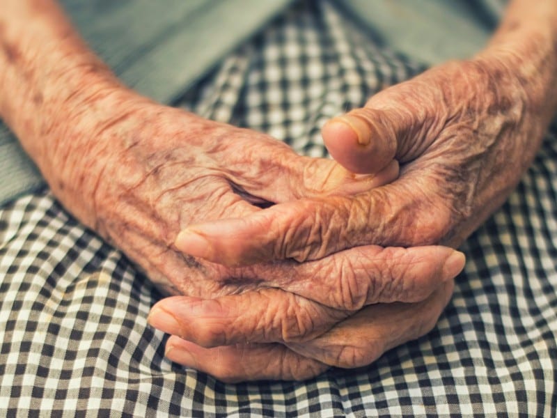 Older person's hands. (Danie Franco/Unsplash)