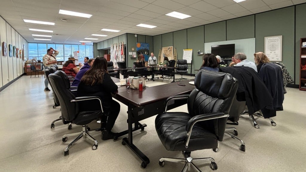 The IRSSS open house to mark the Fort St. John office opening. (Ed Hitchins, Energeticcity.ca)