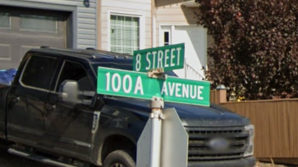 100a Avenue in Dawson Creek. (Google Maps)