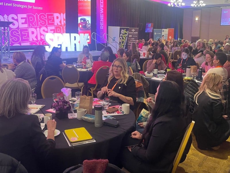 Hundreds of people attended the Spark Women's Leadership Conference 2025. (Franki Berry, Energeticcity.ca)