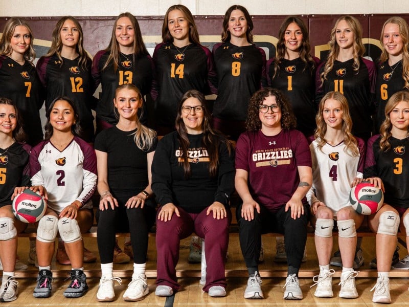 NPSS Senior girls' VB team 2025`