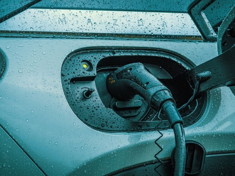 EV charging. (JUICE/Unsplash)