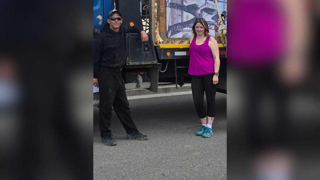 Kenny Murrell owns Highway 97 Towing and Mechanical alongside his fiancée Dana Pasichnyk. (Submitted by Kenny Murrell)