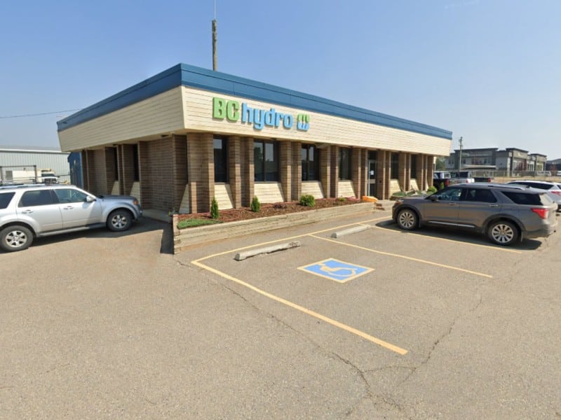 BC Hydro in Fort St. John. (Google Maps)