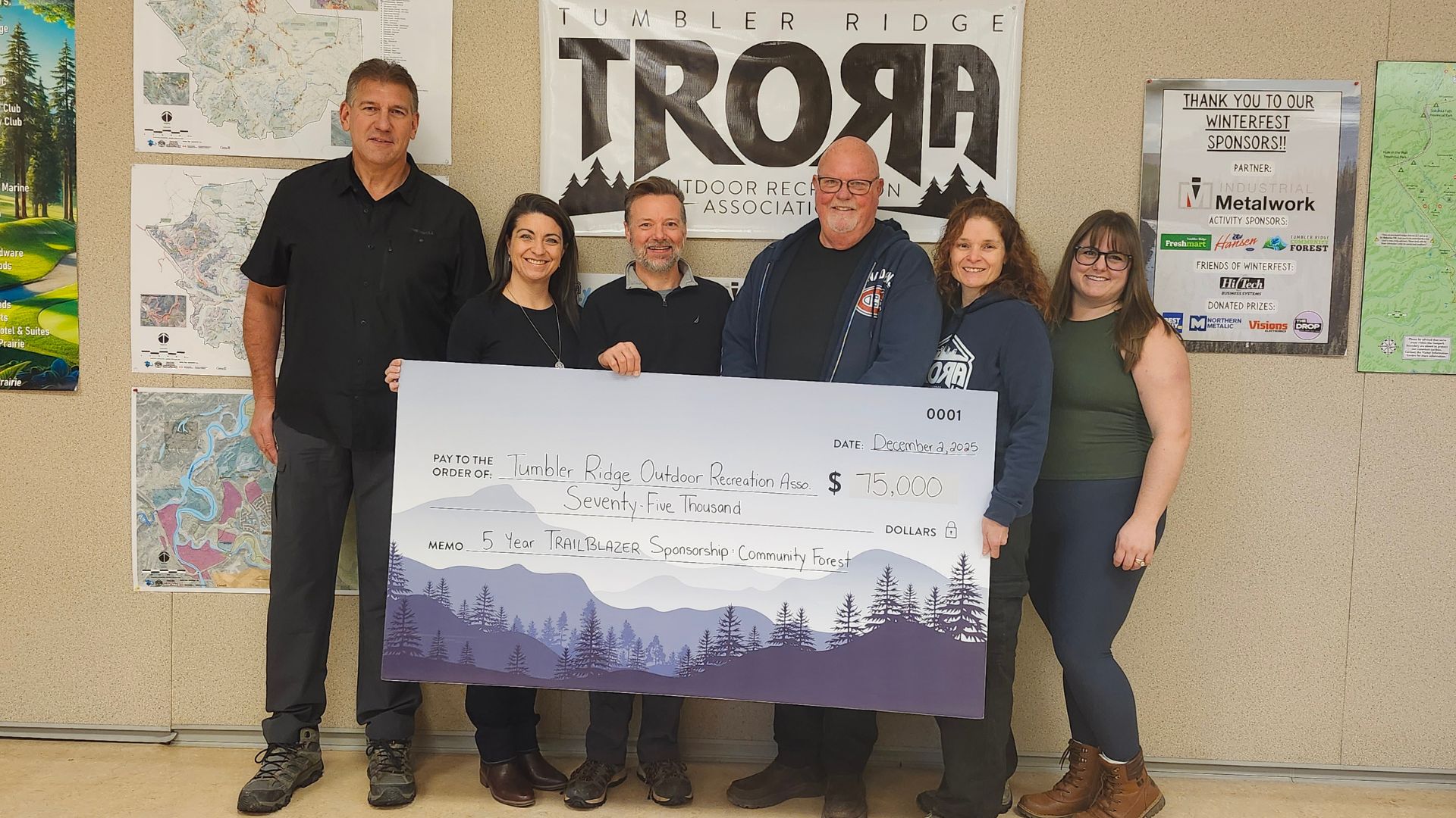 Tumbler Ridge non-profit partners with two organizations for $105,000 funding