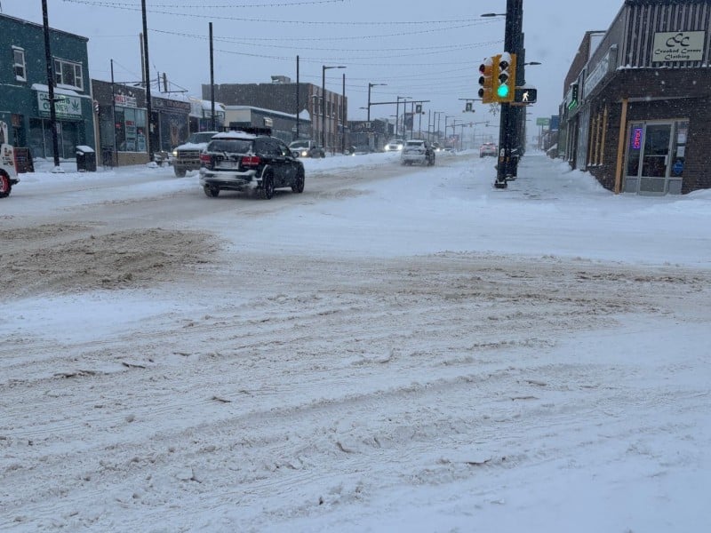 Snow has blanketed Fort St. John, pictured on December 18th (Ruth Prarthana Stephen Albert, Energeticcity.ca)
