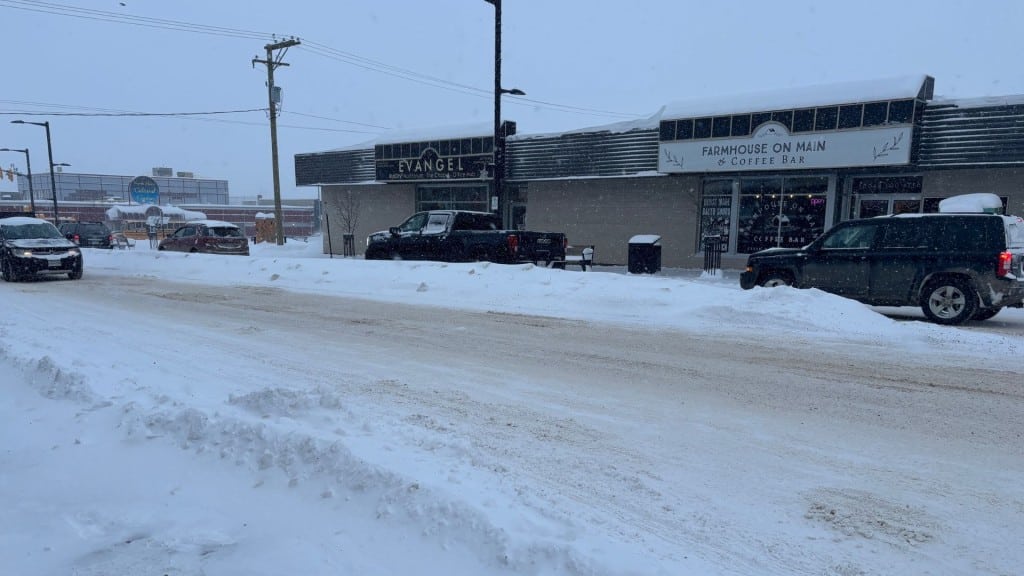 Snow has blanketed Fort St. John, pictured on December 18th (Ruth Prarthana Stephen Albert, Energeticcity.ca)