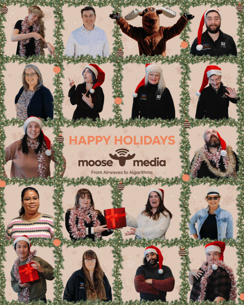 Moose Media Happy Holidays 2025