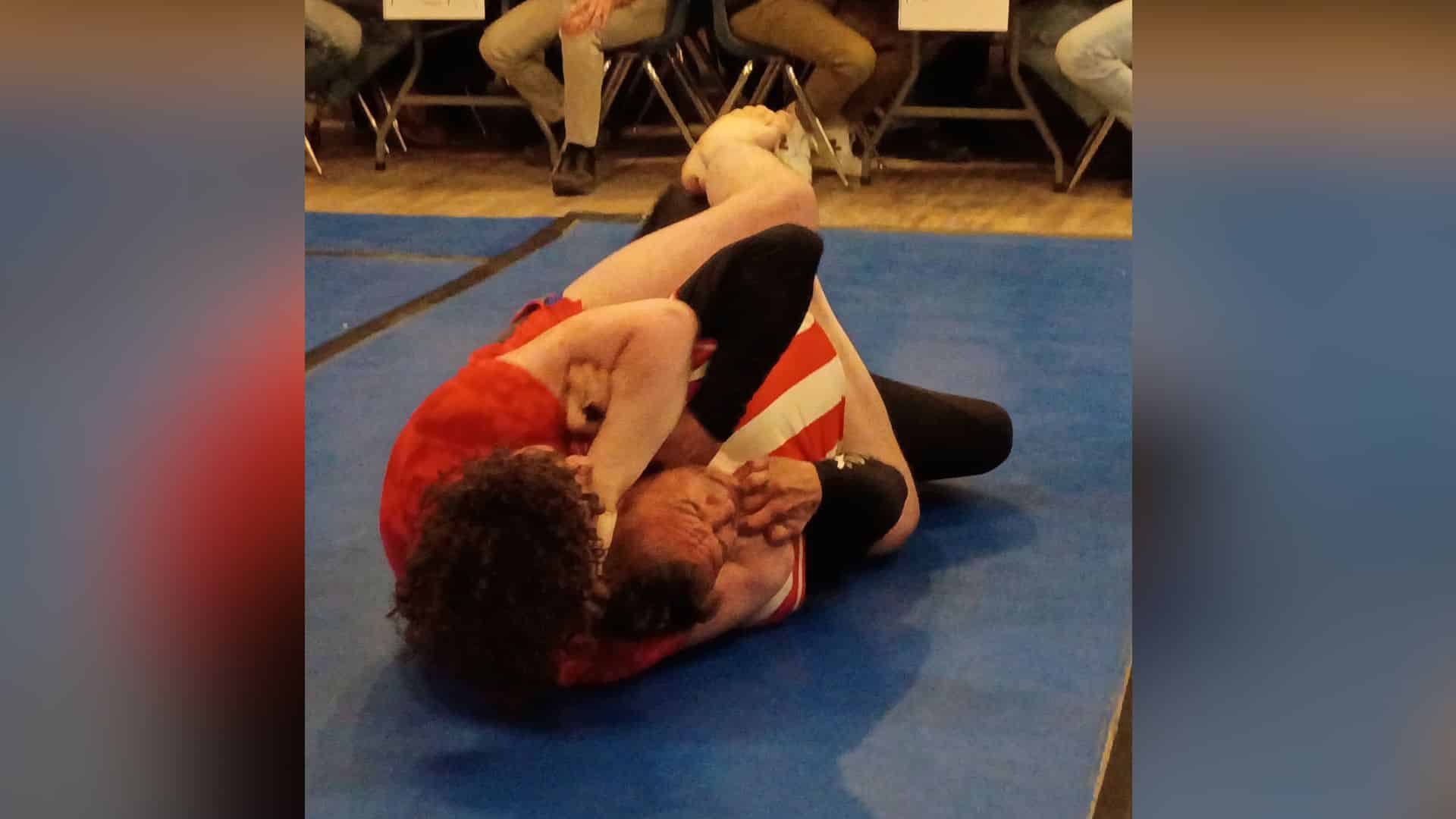 Standing ovation for grappler who used NCI 17 victory speech to talk mental health after father’s passing