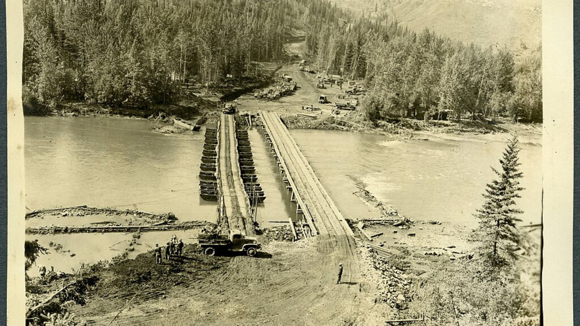 Black History Month: Alaska Highway’s Sikanni Chief River Bridge built by black soldiers