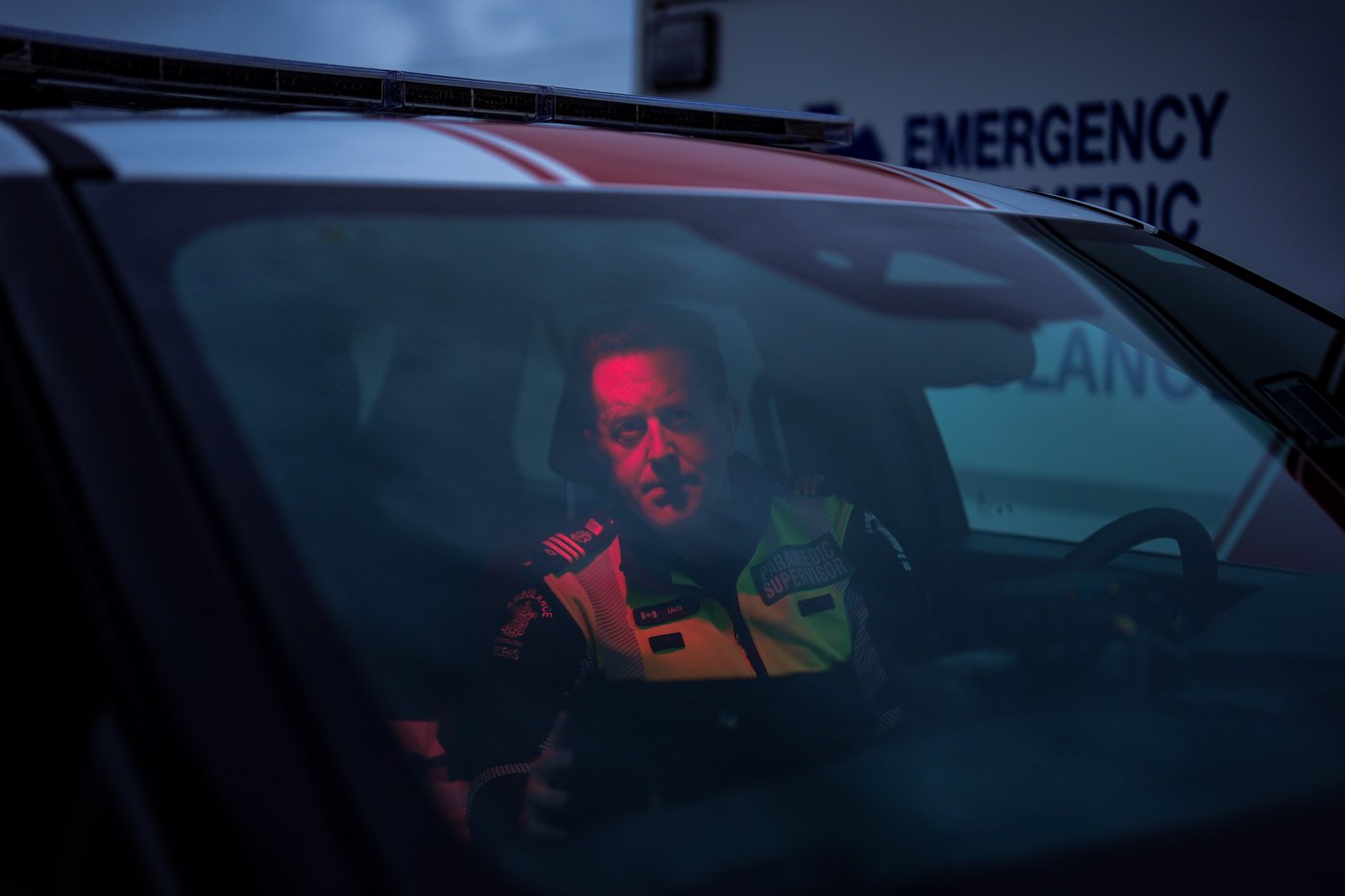 Paramedic supervisor Ian Tait poses for a photograph in Chilliwack, B.C., on Wednesday, March 11, 2026. THE CANADIAN PRESS/Darryl Dyck