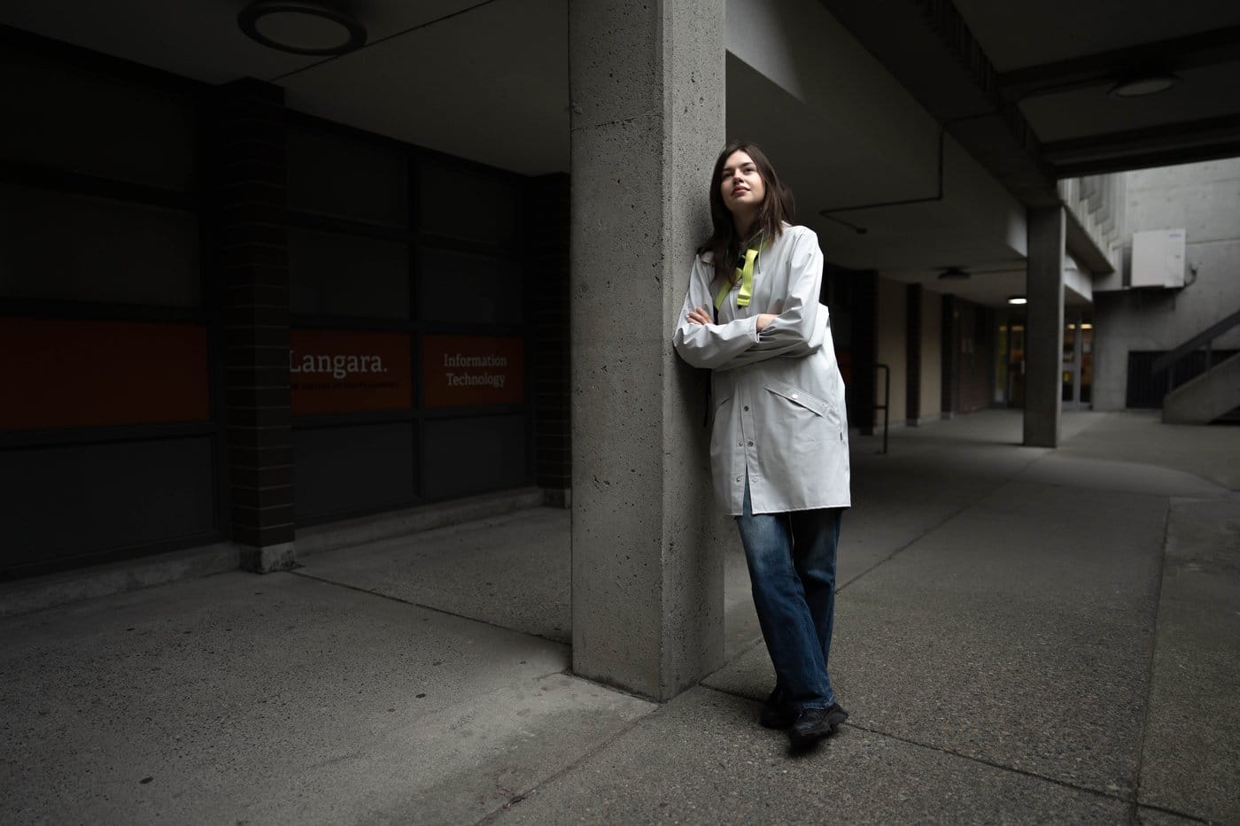 Langara College Journalism student Oksana Shtohryn poses for a photo in Vancouver, on Friday, May 15, 2026. THE CANADIAN PRESS/Ethan Cairns