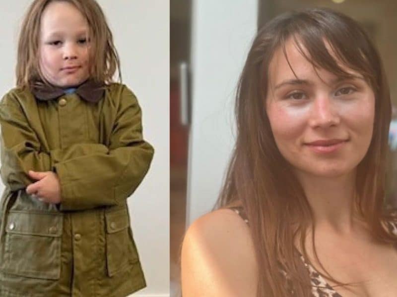Lanakai Morrison (left) is believed to have been abducted by Krista Morrison (right).