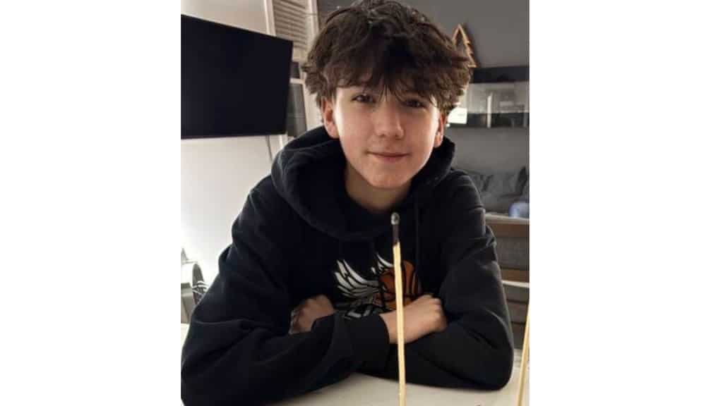 A photo of missing youth David Yates