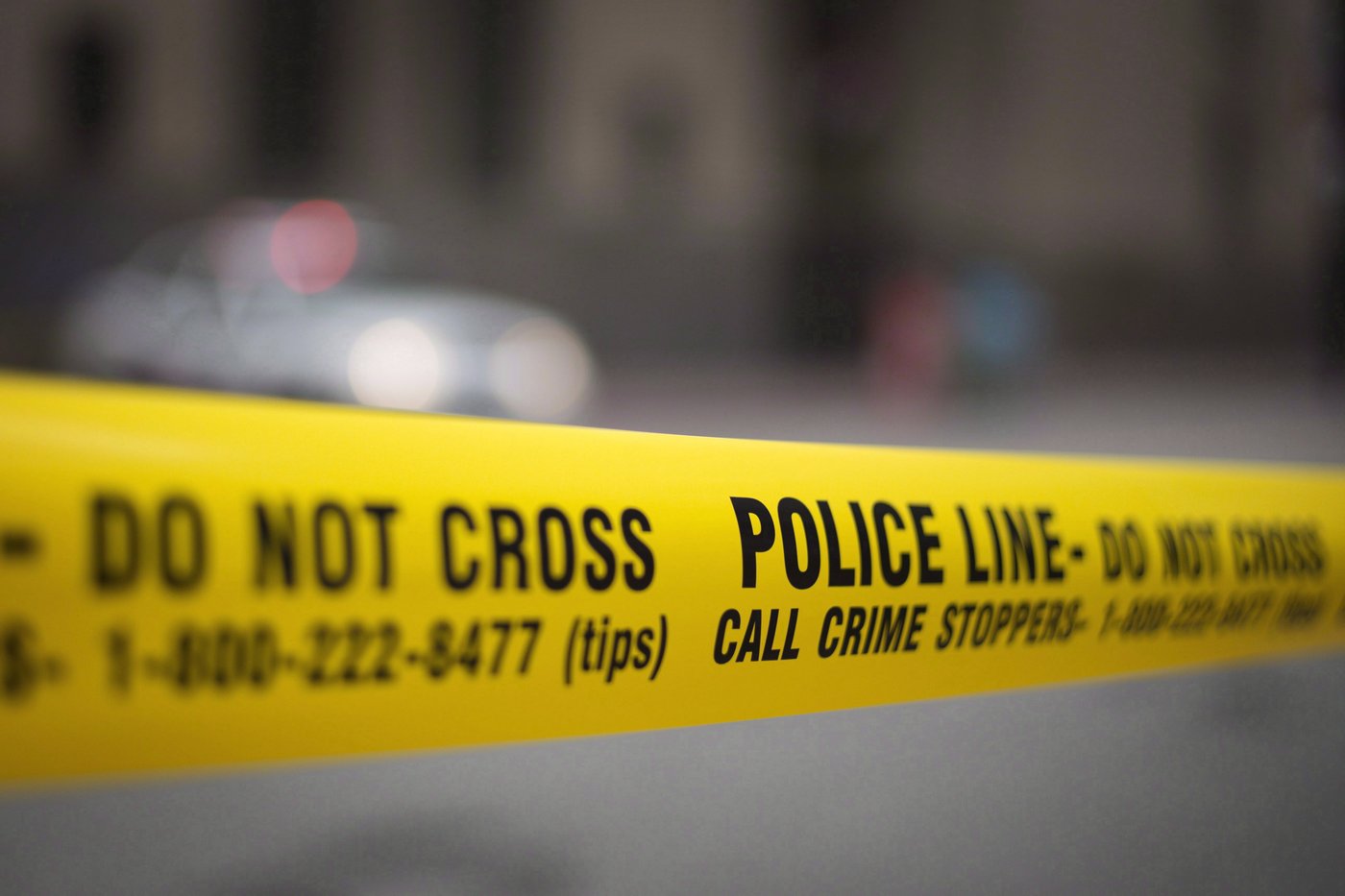 Police tape is shown in Toronto, Tuesday, May 2, 2017. THE CANADIAN PRESS/Graeme Roy